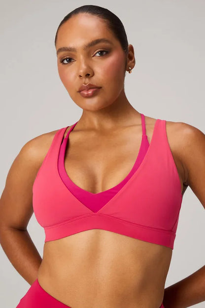 PureLuxe Double Layer Push-Up Low Impact Bra