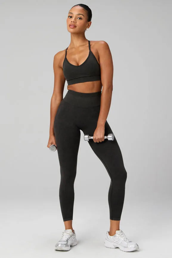 Seamless V-Neck Low Impact Bra