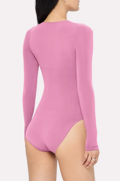 Nearly Naked Shapewear Long Sleeve Bodysuit