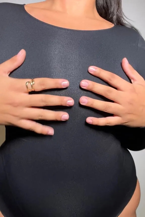 Nearly Naked Shapewear Long Sleeve Bodysuit
