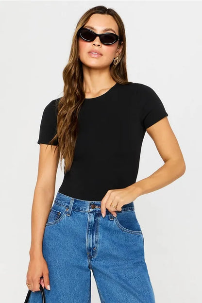 Snug Cotton Short Sleeve Brief Bodysuit