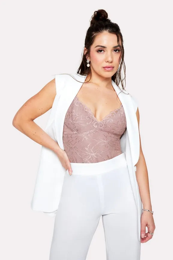 Smoothing Lace Bodysuit