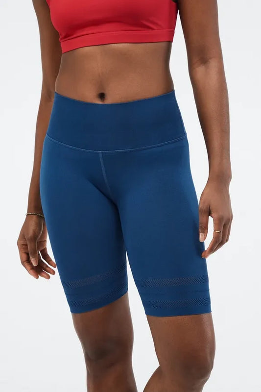 SculptKnit® High-Waisted Perforated Short