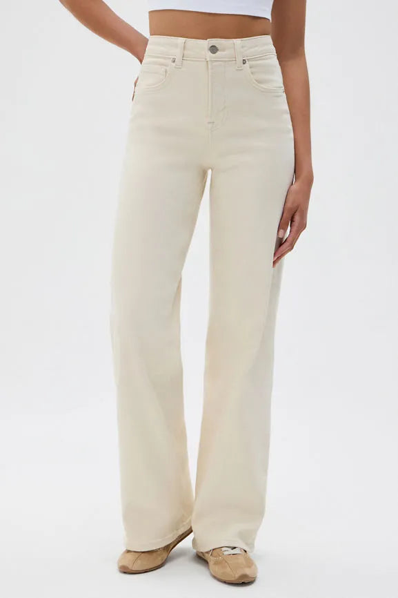 High Rise Wide Leg Jean