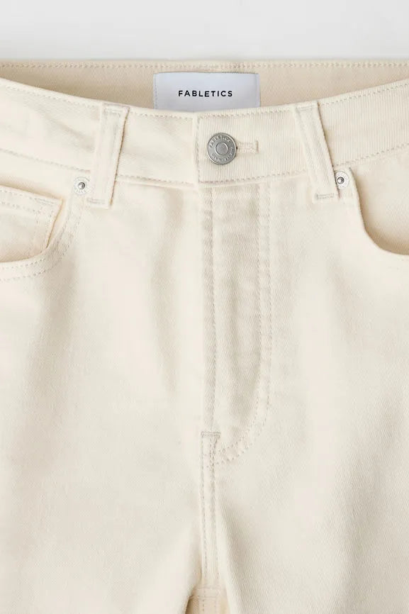 High Rise Wide Leg Jean