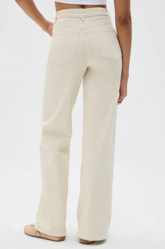 High Rise Wide Leg Jean