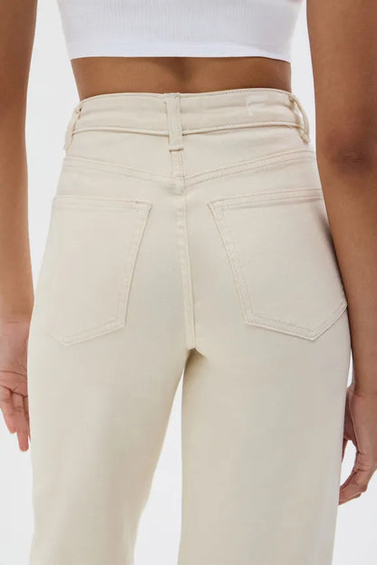 High Rise Wide Leg Jean