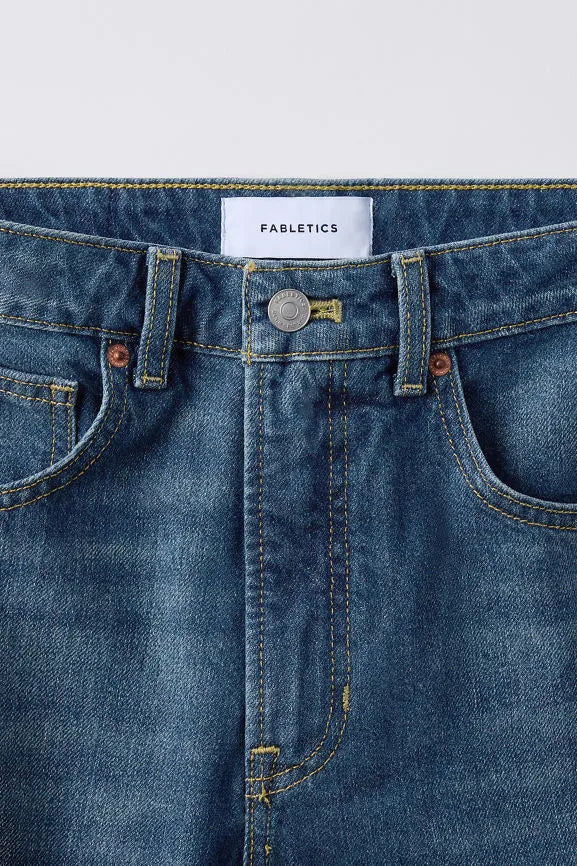 High Rise Barrel Jean