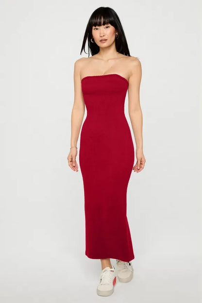 Pet Me Strapless Dress