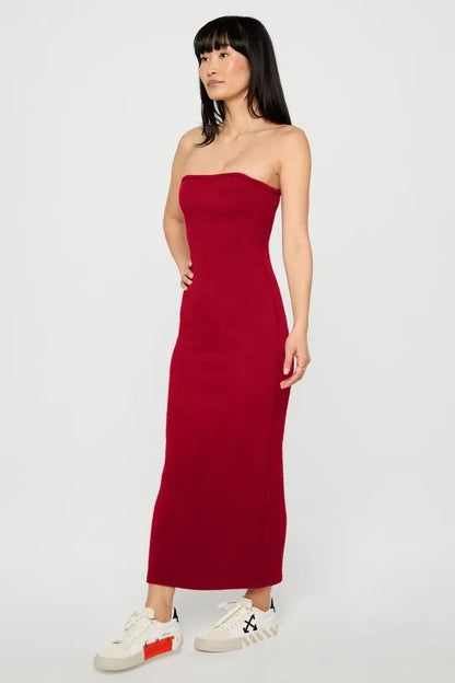 Pet Me Strapless Dress