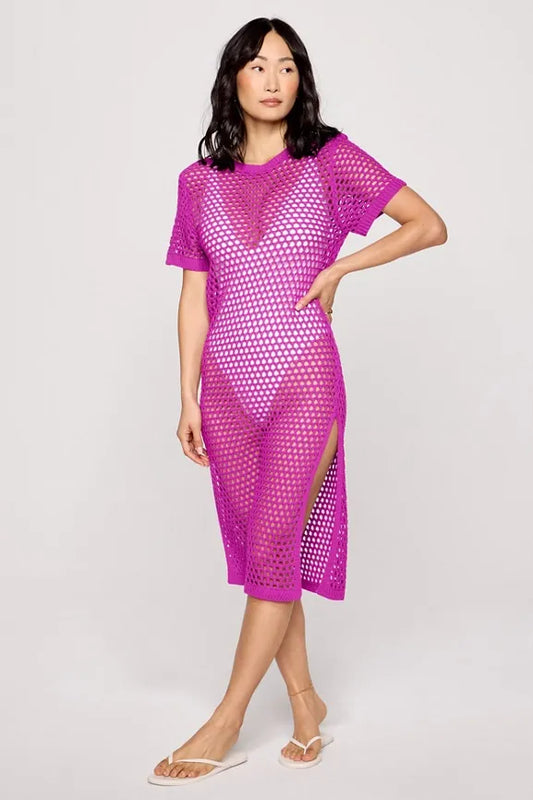 Crochet Midi Dress