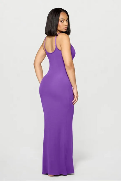 Soft Rib Maxi Dress