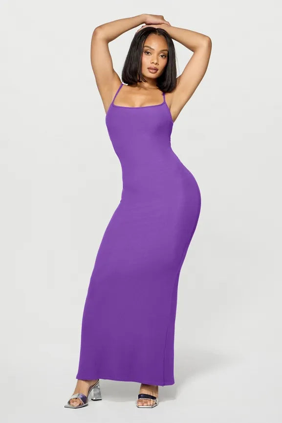 Soft Rib Maxi Dress