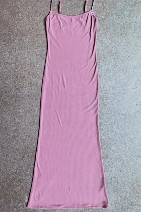 Soft Rib Maxi Dress