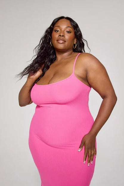 Soft Rib Maxi Dress