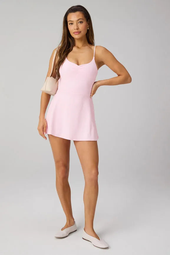 PureLuxe Ruched Ultra Mini Dress