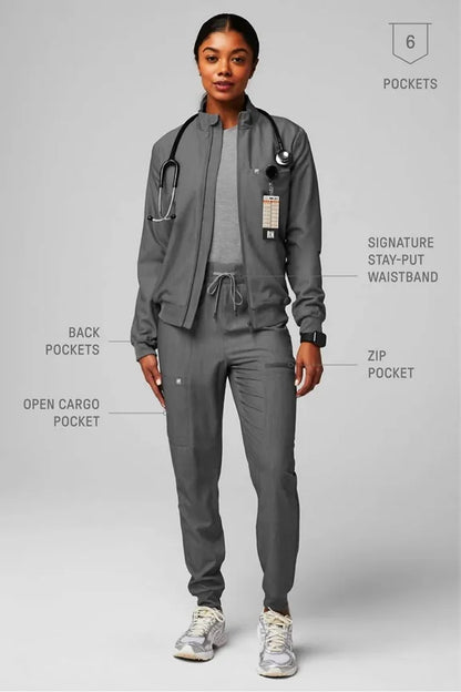 Mid-Rise On-Call Scrub Jogger