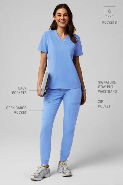 Mid-Rise On-Call Scrub Jogger