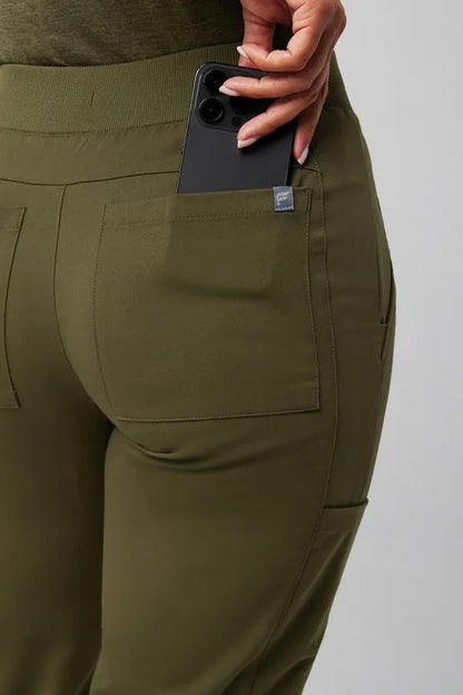 Mid-Rise On-Call Scrub Jogger