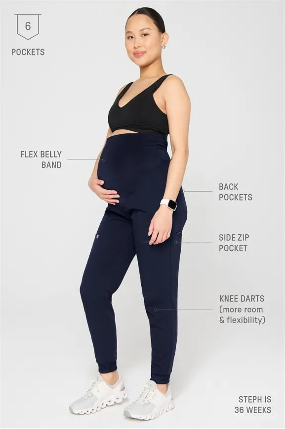 On-Call Maternity Scrub Jogger