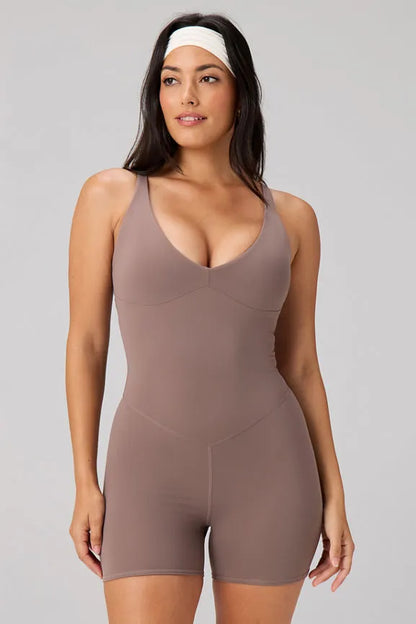 PureLuxe TLC Short Jumpsuit 4"