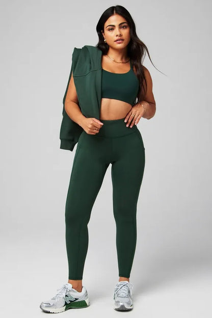 Cold Weather High-Waisted Pocket Legging