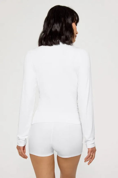 Soft Rib Long Sleeve Henley