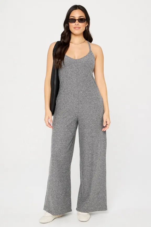 Cloud Jersey Wide Leg Onesie