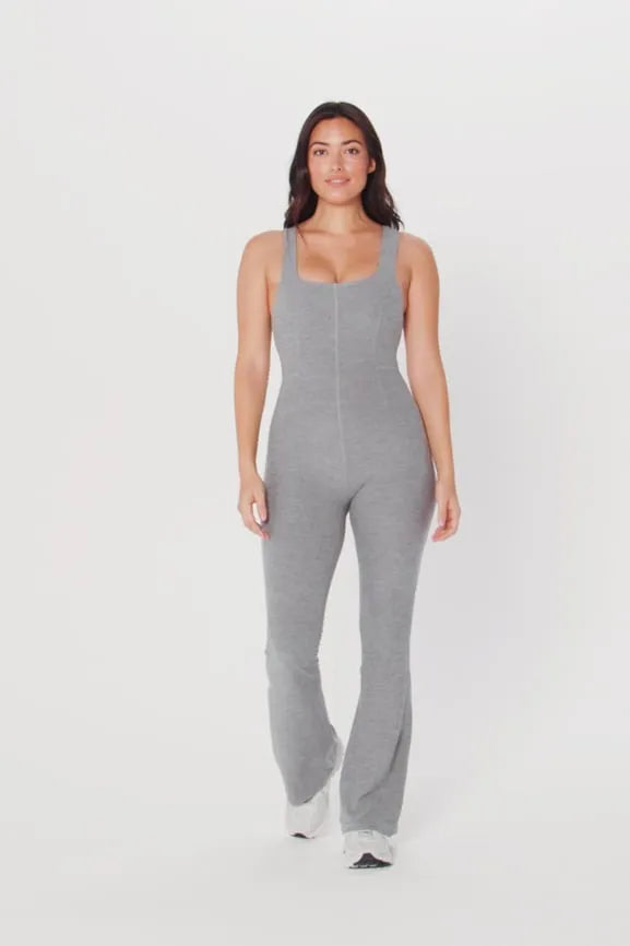 HeatherFlex Kick Flare Jumpsuit