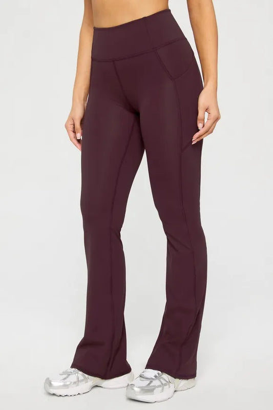 Oasis PureLuxe High-Waisted Pocketed Kick Flare