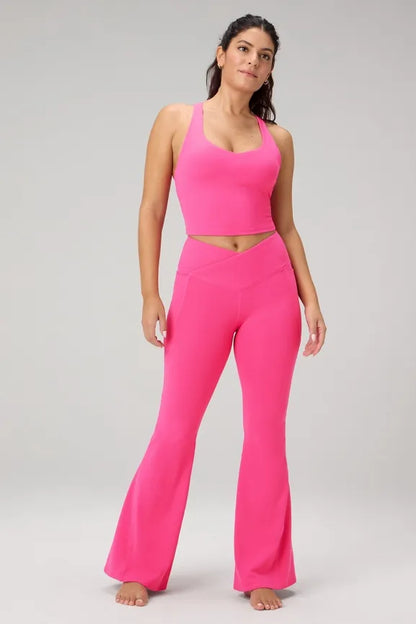 Oasis PureLuxe High-Waisted Crossover Flare