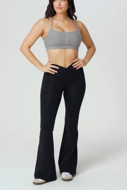 Oasis PureLuxe High-Waisted Crossover Flare