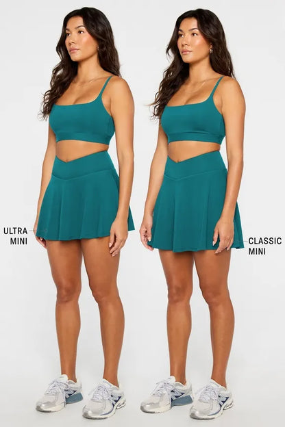 Crossover Flounce Skirt Classic Mini