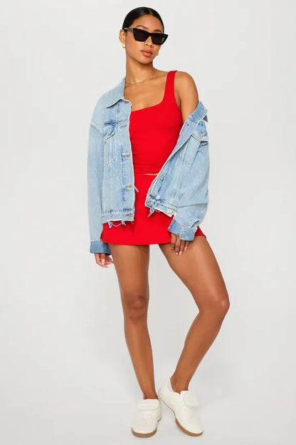 PureLuxe Ultra Mini Skirt