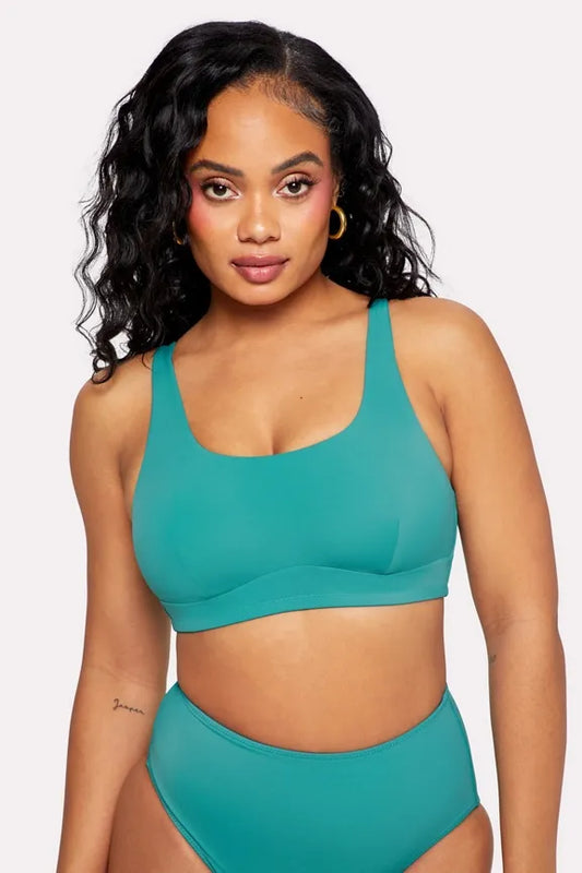 Shaping Swim Square Neck Bikini Top
