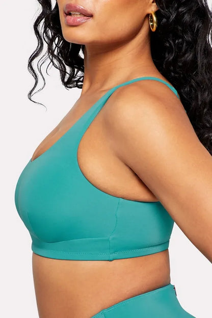 Shaping Swim Square Neck Bikini Top