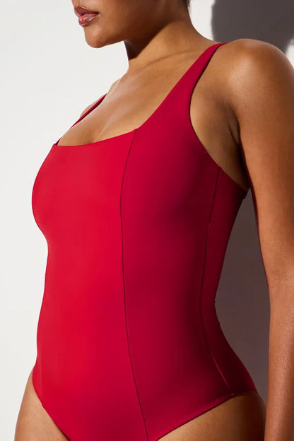 Shaping Swim Waist Cinching One Piece