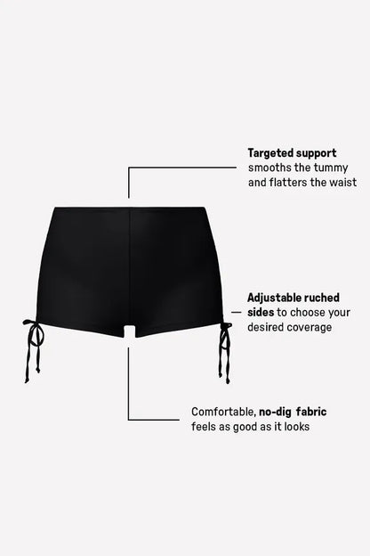 Shaping Swim High Waist Booty Short