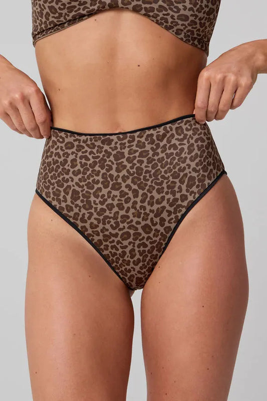 High-Waisted Swim Bottom