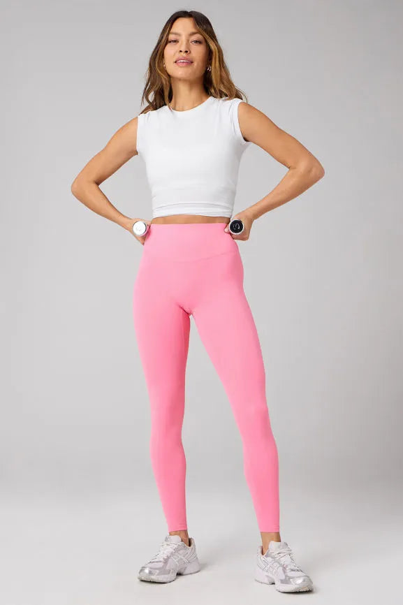 Modal Rib Short-Sleeve Top