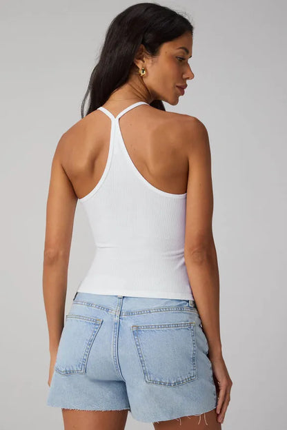Modal Rib V-Neck Tank