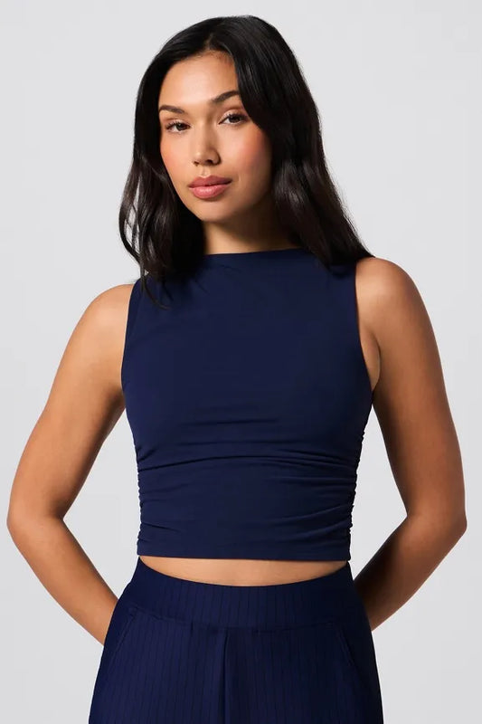 Sleek High Neck Top