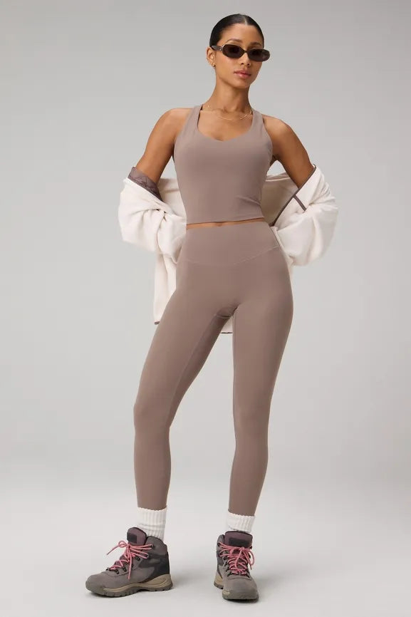 Anywhere Cropped Built-In Bra Tank