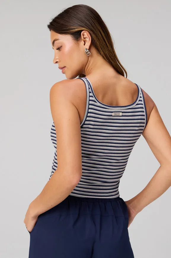 Modal Rib Cropped Tank