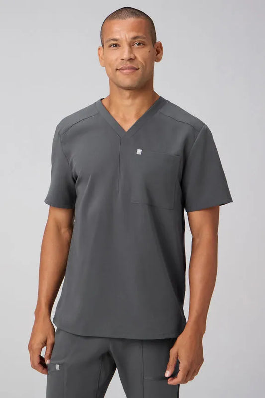 Helix 1-Pocket Scrub Top